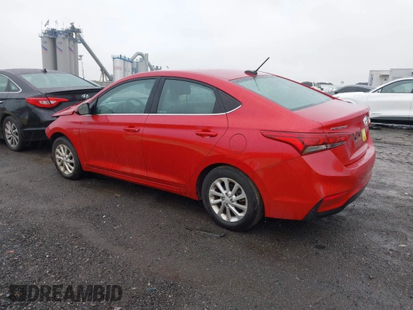 2022 Hyundai Accent SE with VIN 3KPC24A69NE180546, listed as a IAAI auction lot 40977460 with 16,559 mi miles and . Bid and sale history available at carsss.com. Image 3.