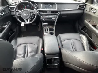 2018 Kia Optima EX with VIN 5XXGU4L32JG227769, listed as a Copart auction lot 48283665 with 43,638 mi miles and Salvage Title. Bid and sale history available at carsss.com. Image 8.