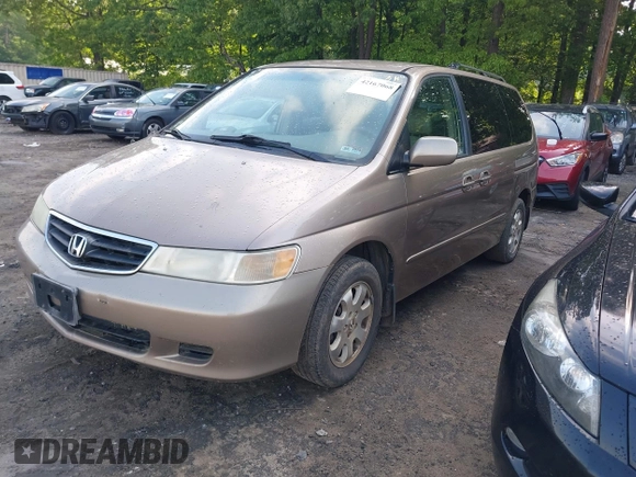 2003 Honda Odyssey EX-L z VIN 5FNRL18073B104192, wystawiony jako IAAI lot #42167068 z przebiegiem 346 764 mil mil oraz . Historia ofert i sprzedaży dostępna na DreamBid. Obrazek 2.
