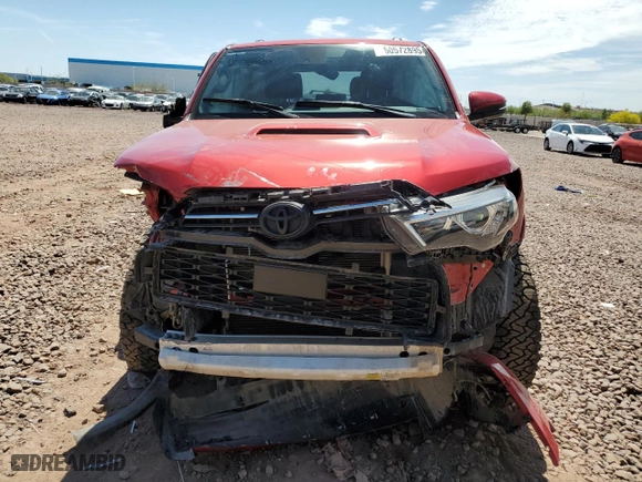 2023 Toyota 4Runner TRD Off Road Premium with VIN JTERU5JR8P6189795, listed as a Copart auction lot 50572895 with 29,892 mi miles and Salvage Title. Bid and sale history available at carsss.com. Image 5.