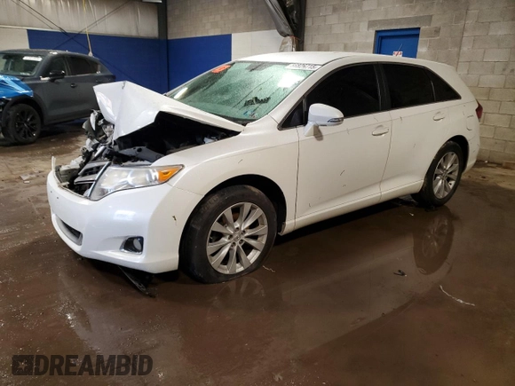2014 Toyota Venza LE z VIN 4T3BA3BB1EU065240, wystawiony jako Copart lot #56826715 z przebiegiem 115 236 mil mil oraz Szkoda całkowita • Salvage title. Historia ofert i sprzedaży dostępna na DreamBid. Obrazek 1.