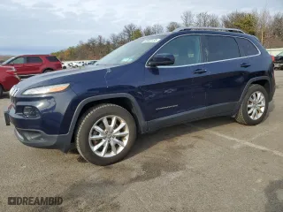 2016 Jeep Cherokee Limited with VIN 1C4PJMDS2GW187134, listed as a Copart auction lot 48322135 with 51,811 mi miles and Salvage Title. Bid and sale history available at carsss.com. Image 1.
