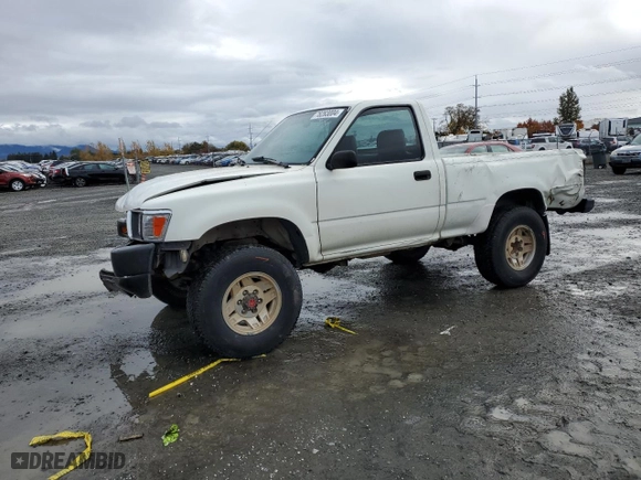 1992 Toyota 4WD Pickups DLX with VIN 4TARN01P4NZ021338, listed as a Copart auction lot 78283004 with 162711 miles and Salvage Title. Bid and sale history available at carsss.com. Image 1.