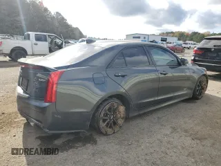 2017 Cadillac ATS-V with VIN 1G6AN5SYXH0170757, listed as a Copart auction lot 85470384 with 47,622 mi miles and Salvage Title. Bid and sale history available at carsss.com. Image 3.