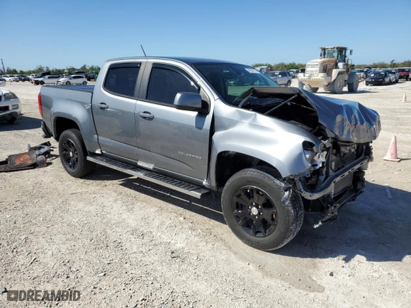 2022 Chevrolet Colorado 2WD LT with VIN 1GCGSCEN0N1131431, listed as a Copart auction lot 48034715 with 44,377 mi miles and Salvage Title. Bid and sale history available at carsss.com. Image 4.