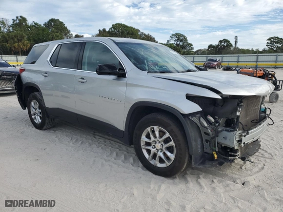 2018 Chevrolet Traverse LS with VIN 1GNERFKW7JJ206323, listed as a Copart auction lot 47264795 with 169,233 mi miles and Non Repairable. Bid and sale history available at carsss.com. Image 4.