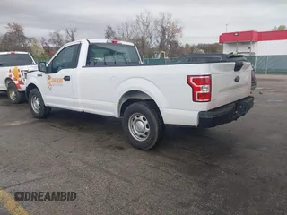 2018 Ford F-150 XL with VIN 1FTMF1CBXJKE56080, listed as a IAAI auction lot 41958854 with 140,646 mi miles. Bid and sale history available at carsss.com. Image 3.