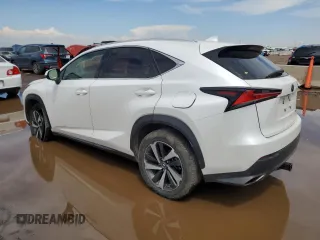 2021 Lexus NX 300 with VIN JTJGARDZ9M5025056, listed as a Copart auction lot 56345215 with 45,476 mi miles and Salvage title. Bid and sale history available at DreamBid. Image 2.