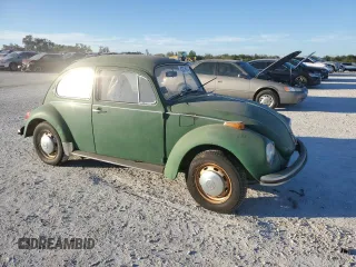 1971 Volkswagen Beetle with VIN 1113103120, listed as a Copart auction lot 82214914 with 94,919 mi miles and Salvage Title. Bid and sale history available at DreamBid. Image 4.