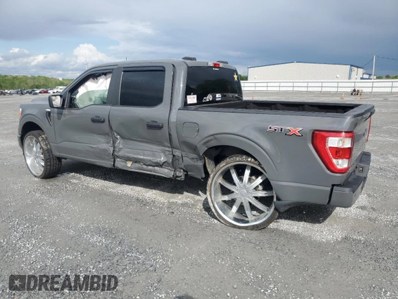 2021 Ford F-150 XL с VIN 1FTEW1CP7MFC76259, выставлен на аукционе Copart как лот 52684345 с пробегом 35 108 миль миль и Списание • Salvage title. История ставок и продаж доступна на DreamBid. Изображение 2.