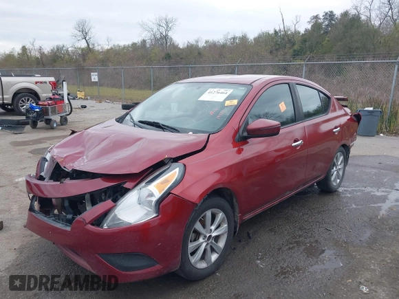 2016 Nissan Versa SV with VIN 3N1CN7APXGL903940, listed as a IAAI auction lot 41276464 with 1 mi miles. Bid and sale history available at carsss.com. Image 17.