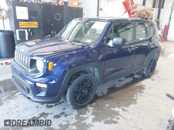 2019 Jeep Renegade Sport with VIN ZACNJAAB5KPK78427, listed as a IAAI auction lot 41239148 with 120,831 mi miles and . Bid and sale history available at DreamBid. Image 17.