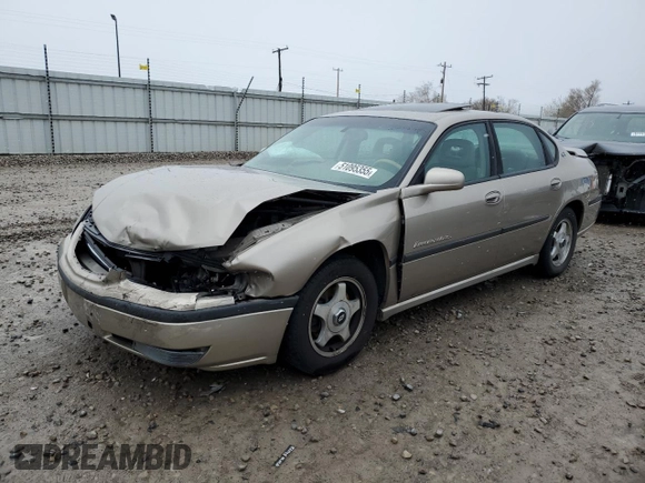2002 Chevrolet Impala LS z VIN 2G1WH55K129269247, wystawiony jako Copart lot #51095355 z przebiegiem 100 482 mil mil oraz Szkoda całkowita • Salvage title. Historia ofert i sprzedaży dostępna na DreamBid. Obrazek 1.