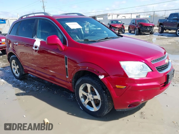 2012 Chevrolet Captiva Sport LTZ with VIN 3GNFL4E58CS652818, listed as a IAAI auction lot 41910891 with 138,879 mi miles and . Bid and sale history available at carsss.com. Image 1.