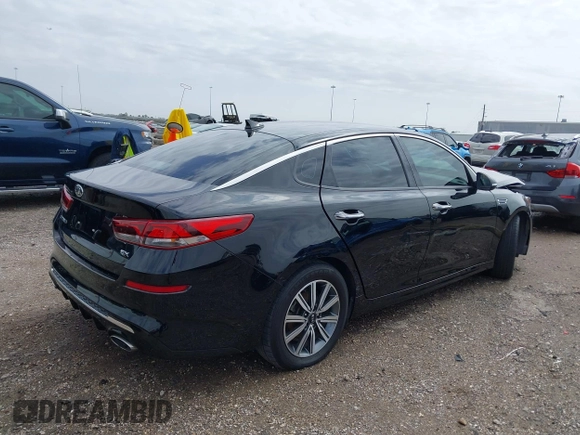2020 Kia Optima EX Premium with VIN 5XXGU4L16LG395819, listed as a IAAI auction lot 41713909 with 72,096 mi miles. Bid and sale history available at carsss.com. Image 4.