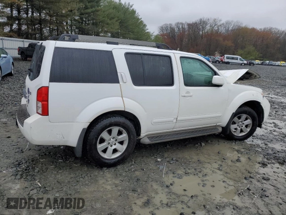 2010 Nissan Pathfinder SE z VIN 5N1AR1NB2AC605384, wystawiony jako Copart lot #52105735 z przebiegiem 138 019 mil mil oraz Szkoda całkowita • Salvage title. Historia ofert i sprzedaży dostępna na DreamBid. Obrazek 3.