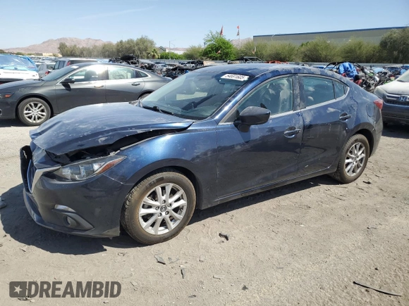 2015 Mazda 3 i Grand Touring with VIN 3MZBM1W78FM137066, listed as a Copart auction lot 54691605 with 83,241 mi miles and Salvage title. Bid and sale history available at DreamBid. Image 1.