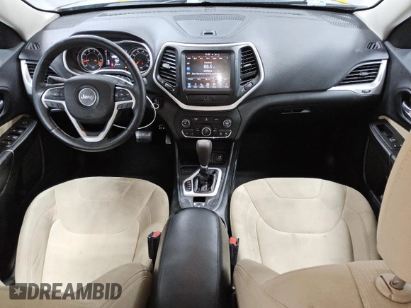 2015 Jeep Cherokee Latitude with VIN 1C4PJLCB4FW508004, listed as a Copart auction lot 54397815 with 66,434 mi miles and Clean Title. Bid and sale history available at DreamBid. Image 8.