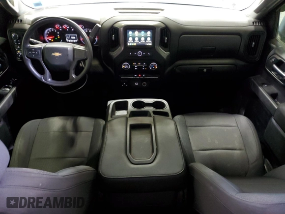 2019 Chevrolet Silverado 1500 Custom with VIN 1GCRYBEH8KZ404690, listed as a Copart auction lot 79660354 with 84,269 mi miles and Salvage Title. Bid and sale history available at DreamBid. Image 8.