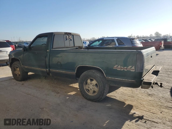 1995 Chevrolet Silverado 1500 with VIN 1GCEK14KXSZ256694, listed as a Copart auction lot 50697995 with Not Provided miles and Salvage Title. Bid and sale history available at DreamBid. Image 2.