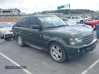 2006 Land Rover Range Rover Sport HSE with VIN SALSF25446A965292, listed as a IAAI auction lot 41562660 with 61,783 mi miles and . Bid and sale history available at DreamBid. Image 1.