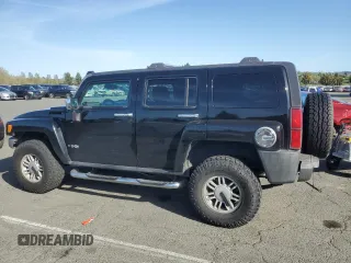 2006 Hummer H3 with VIN 5GTDN136168181816, listed as a Copart auction lot 51254105 with 137,617 mi miles and Salvage Title. Bid and sale history available at carsss.com. Image 2.