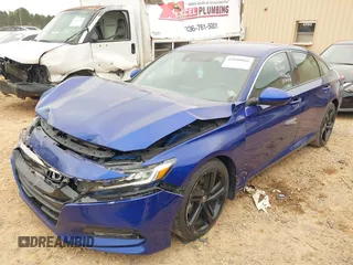 2019 Honda Accord Sport with VIN 1HGCV1F37KA008438, listed as a IAAI auction lot 41840666 with 99,895 mi miles and . Bid and sale history available at DreamBid. Image 2.