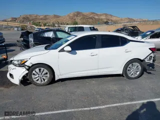 2021 Nissan Sentra S with VIN 3N1AB8BVXMY212456, listed as a IAAI auction lot 41546553 with 56,535 mi miles. Bid and sale history available at carsss.com. Image 15.