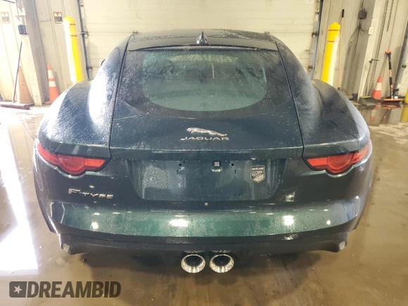 2020 Jaguar F-Type with VIN SAJDD1EV3LCK64835, listed as a Copart auction lot 43260145 with 18,157 mi miles and Salvage Title. Bid and sale history available at DreamBid. Image 6.