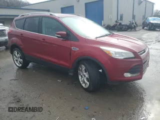 2015 Ford Escape Titanium with VIN 1FMCU0J94FUC07325, listed as a Copart auction lot 46539625 with 205,868 mi miles and Salvage Title. Bid and sale history available at DreamBid. Image 4.