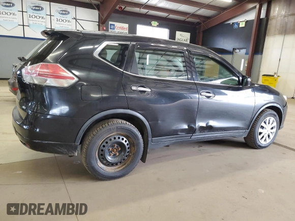 2014 Nissan Rogue SL with VIN 5N1AT2MV7EC761784, listed as a Copart auction lot 53604215 with 119,549 mi miles and Clean Title. Bid and sale history available at carsss.com. Image 3.