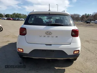 2023 Hyundai Venue SEL with VIN KMHRC8A30PU233378, listed as a Copart auction lot 53204885 with 16,570 mi miles and Salvage title. Bid and sale history available at DreamBid. Image 6.