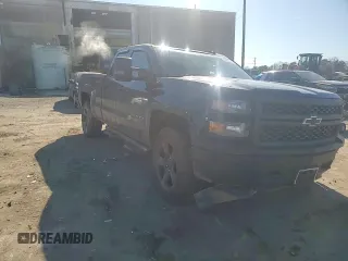 2015 Chevrolet Silverado 1500 LS with VIN 1GCVKPEC0FZ385110, listed as a Copart auction lot 46458175 with 104,031 mi miles and Salvage Title. Bid and sale history available at DreamBid. Image 10.