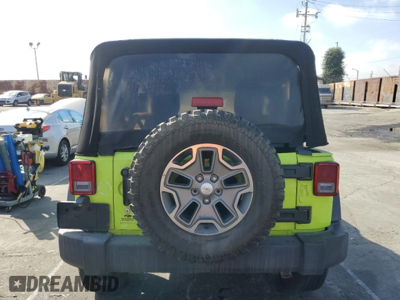 2016 Jeep Wrangler Rubicon z VIN 1C4BJWCG7GL293843, wystawiony jako Copart lot #45320315 z przebiegiem 65 432 mil mil oraz Szkoda całkowita • Salvage title. Historia ofert i sprzedaży dostępna na DreamBid. Obrazek 6.
