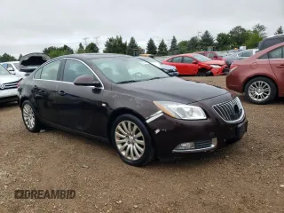 2011 Buick Regal CXL Turbo TO3 with VIN W04GX5GV9B1097859, listed as a Copart auction lot 65781954 with 97,246 mi miles and Salvage Title. Bid and sale history available at carsss.com. Image 4.