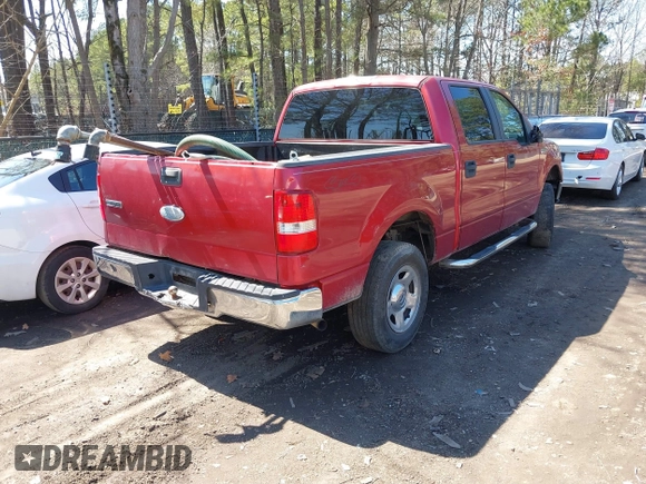 2007 Ford F-150 XLT with VIN 1FTRW14W47FB28677, listed as a IAAI auction lot 41880700 with 334,505 mi miles and . Bid and sale history available at DreamBid. Image 4.