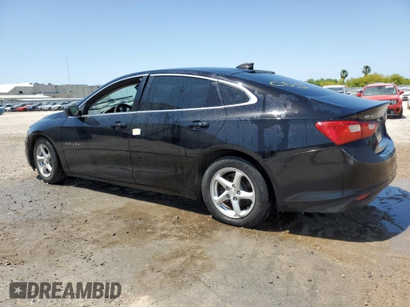 2016 Chevrolet Malibu LS z VIN 1G1ZB5ST2GF257019, wystawiony jako Copart lot #53168335 z przebiegiem Nie podano mil oraz Czysty tytuł • Clean title. Historia ofert i sprzedaży dostępna na DreamBid. Obrazek 2.
