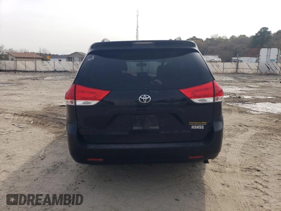 2013 Toyota Sienna LE AAS with VIN 5TDKK3DC8DS356112, listed as a Copart auction lot 51273935 with 254,313 mi miles and Salvage Title. Bid and sale history available at carsss.com. Image 6.