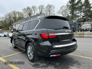 2021 Infiniti QX80 Premium Select with VIN JN8AZ2AF6M9718439, listed as a Copart auction lot 55782665 with 70,168 mi miles and Clean Title. Bid and sale history available at DreamBid. Image 2.