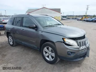 2011 Jeep Compass Latitude with VIN 1J4NF1FB5BD277199, listed as a IAAI auction lot 41839833 with 107,970 mi miles. Bid and sale history available at carsss.com. Image 1.