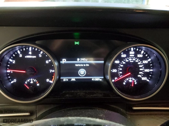 2022 Kia Carnival LXS with VIN KNDNB4H33N6123768, listed as a Copart auction lot 76234214 with 41,387 mi miles and Salvage Title. Bid and sale history available at carsss.com. Image 9.