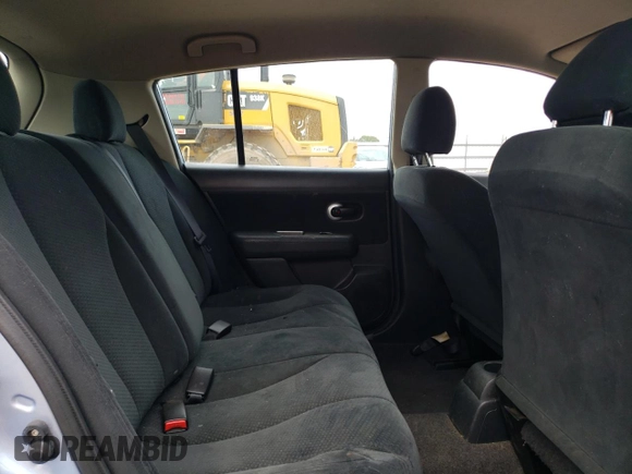 2011 Nissan Versa 1.8 S with VIN 3N1BC1CP9BL504540, listed as a Copart auction lot 69310634 with 75,726 mi miles and Salvage Title. Bid and sale history available at carsss.com. Image 10.
