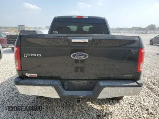 2015 Ford F-150 XLT with VIN 1FTEW1EF8FFB90417, listed as a Copart auction lot 51423665 with 0 mi miles and Salvage Title. Bid and sale history available at carsss.com. Image 6.