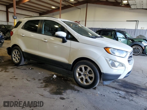 2018 Ford EcoSport SE z VIN MAJ3P1TE8JC235970, wystawiony jako Copart lot #69522024 z przebiegiem 49 946 mil mil oraz Szkoda całkowita • Salvage title. Historia ofert i sprzedaży dostępna na DreamBid. Obrazek 4.