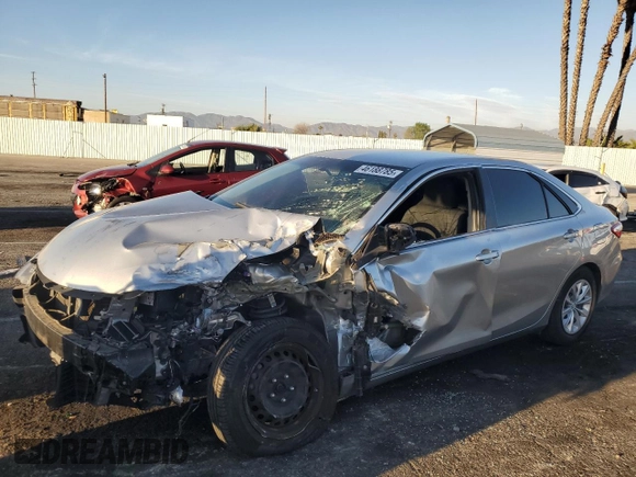 2017 Toyota Camry XLE with VIN 4T1BF1FK8HU813883, listed as a Copart auction lot 46188785 with 0 mi miles and Salvage Title. Bid and sale history available at carsss.com. Image 1.