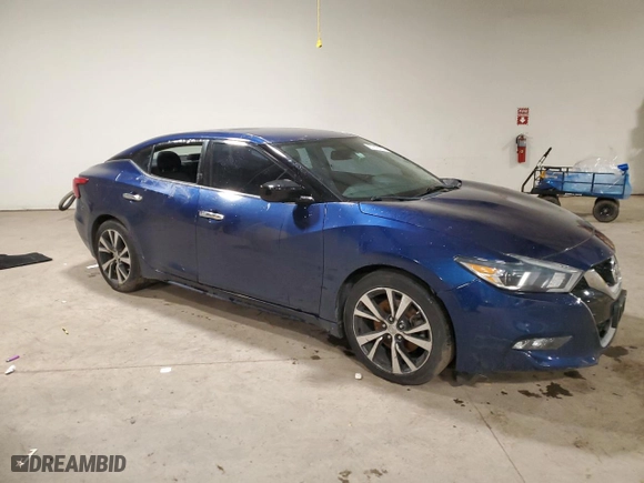 2017 Nissan Maxima SV with VIN 1N4AA6AP1HC423699, listed as a Copart auction lot 87212274 with 66,468 mi miles and Salvage Title. Bid and sale history available at carsss.com. Image 4.