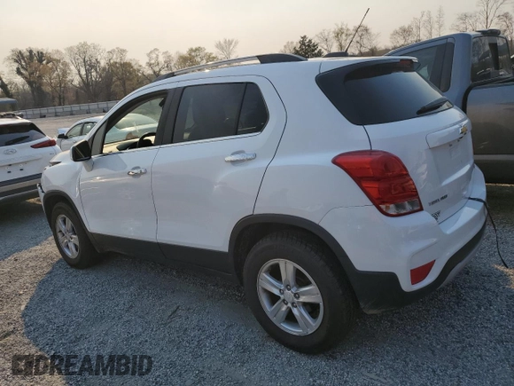 2017 Chevrolet Trax LT with VIN 3GNCJPSB8HL262677, listed as a Copart auction lot 50764145 with 84,302 mi miles and Salvage Title. Bid and sale history available at carsss.com. Image 2.
