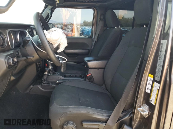 2018 Jeep Wrangler Unlimited Sport z VIN 1C4HJXDG3JW281306, wystawiony jako Copart lot #55326295 z przebiegiem 106 629 mil mil oraz Szkoda całkowita • Salvage title. Historia ofert i sprzedaży dostępna na DreamBid. Obrazek 7.