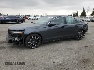 2024 Honda Accord Touring z VIN 1HGCY2F86RA031857, wystawiony jako Copart lot #55118645 z przebiegiem 37 514 mil mil oraz Szkoda całkowita • Salvage title. Historia ofert i sprzedaży dostępna na DreamBid. Obrazek 1.