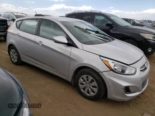 2017 Hyundai Accent SE with VIN KMHCT5AEXHU345080, listed as a Copart auction lot 63706663 with 50,070 mi miles. Bid and sale history available at carsss.com. Image 4.